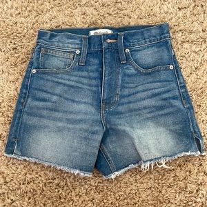 Madewell vintage jean shorts